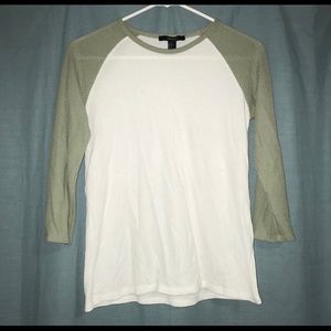 Forever 21 baseball tee